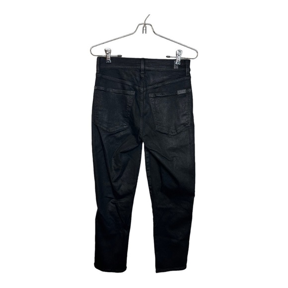 7 For All Mankind High waist Cropped Straight Jeans 26 - Picture 7 of 9